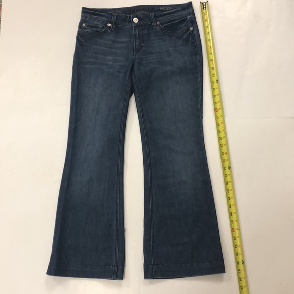 DL1961 29 Blue Jeans Melissa Wide Leg Surf 5 Pocket Zipper Excellent Condition - Picture 7 of 12